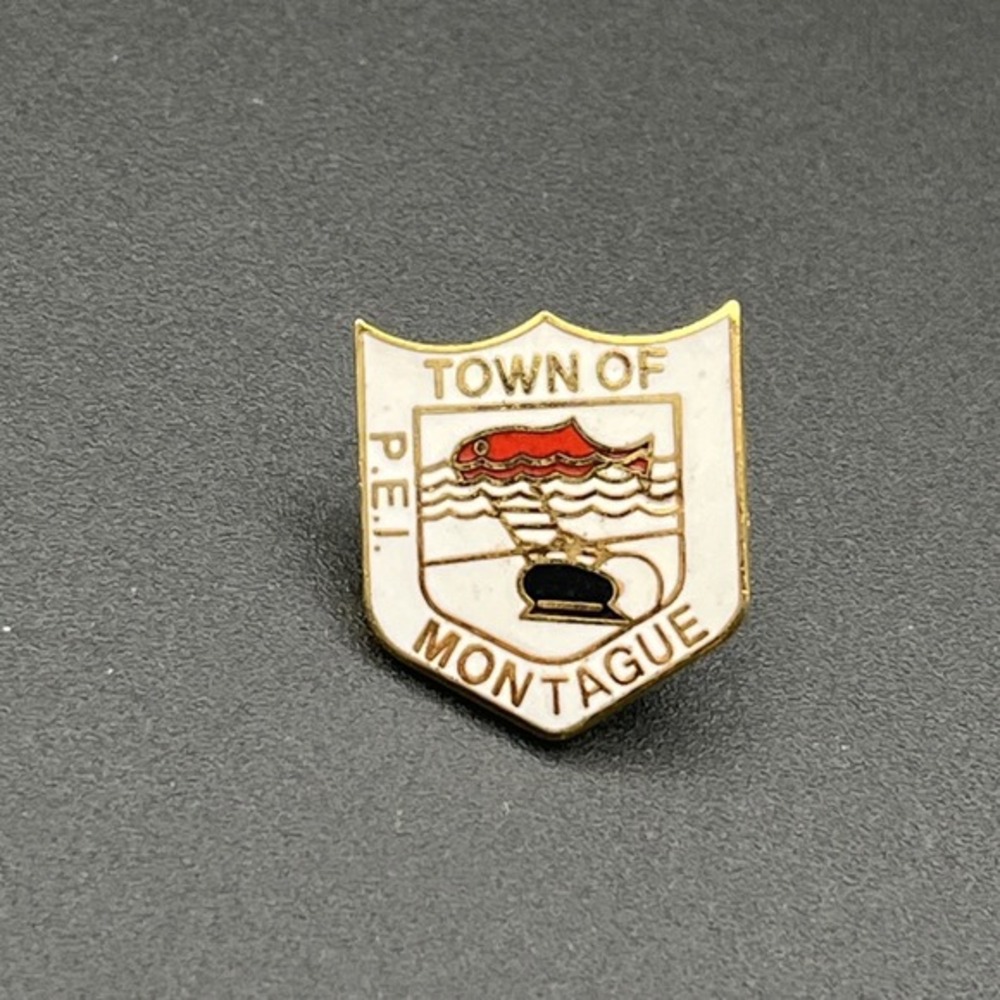 Town Of Montague Prince Edward Island Canada Hat Pin